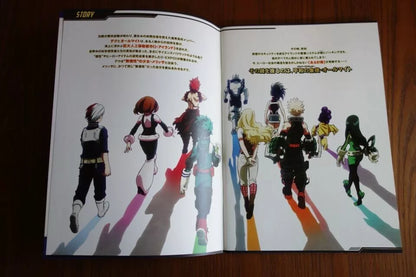 My Hero Two Heroes Academia Japanese Anime Movie Program Pamphlet 2018