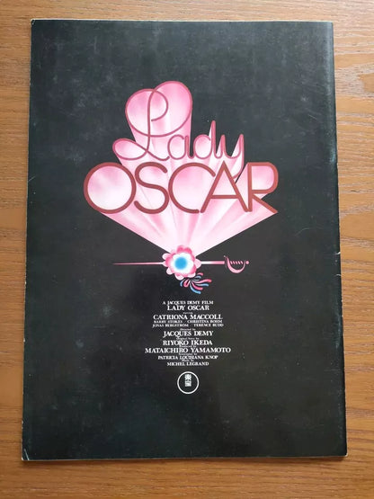 Lady Oscar Japanese Movie Program Pamphlet 1979