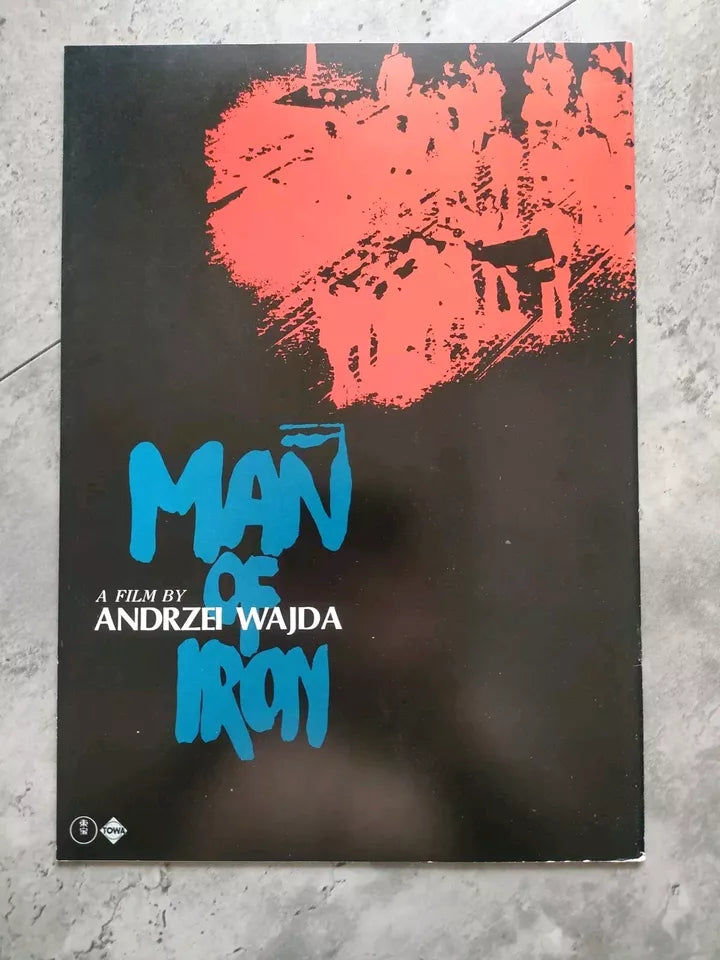 Man of Iron Japanese Movie Program Pamphlet 1981