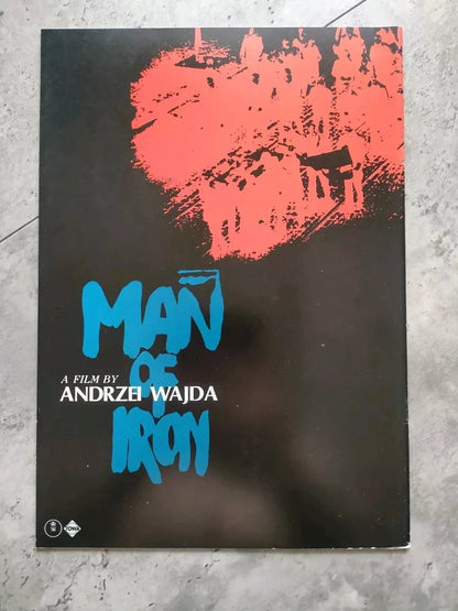 Man of Iron Japanese Movie Program Pamphlet 1981