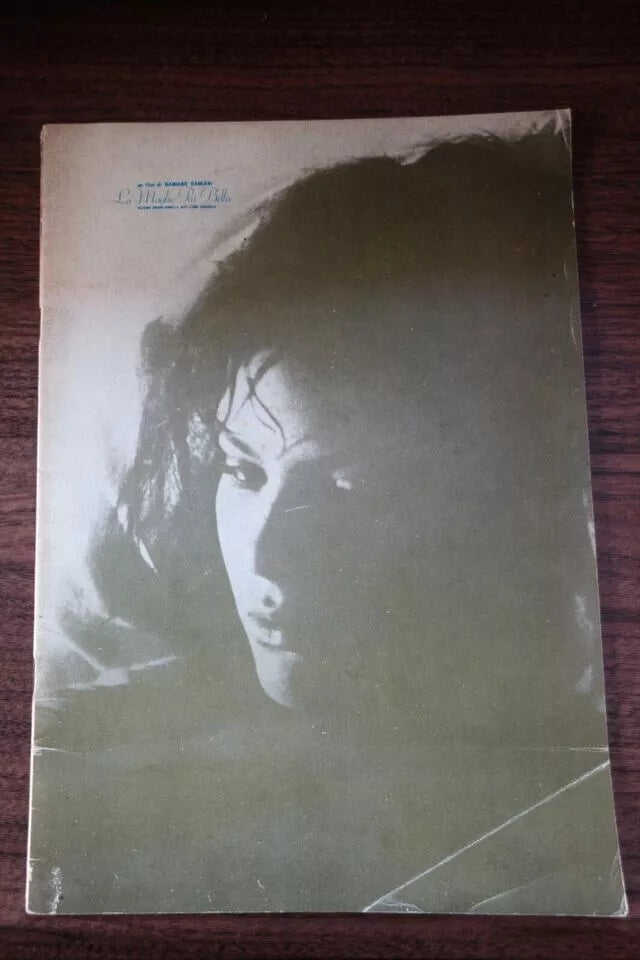 La Moglie Piú Bella Japanese Movie Program Pamphlet 1970 Ornella Muti