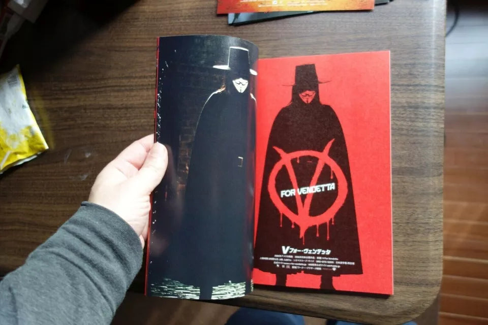 V For Vendetta Japanese Film Movie Program Pamphlet 2005