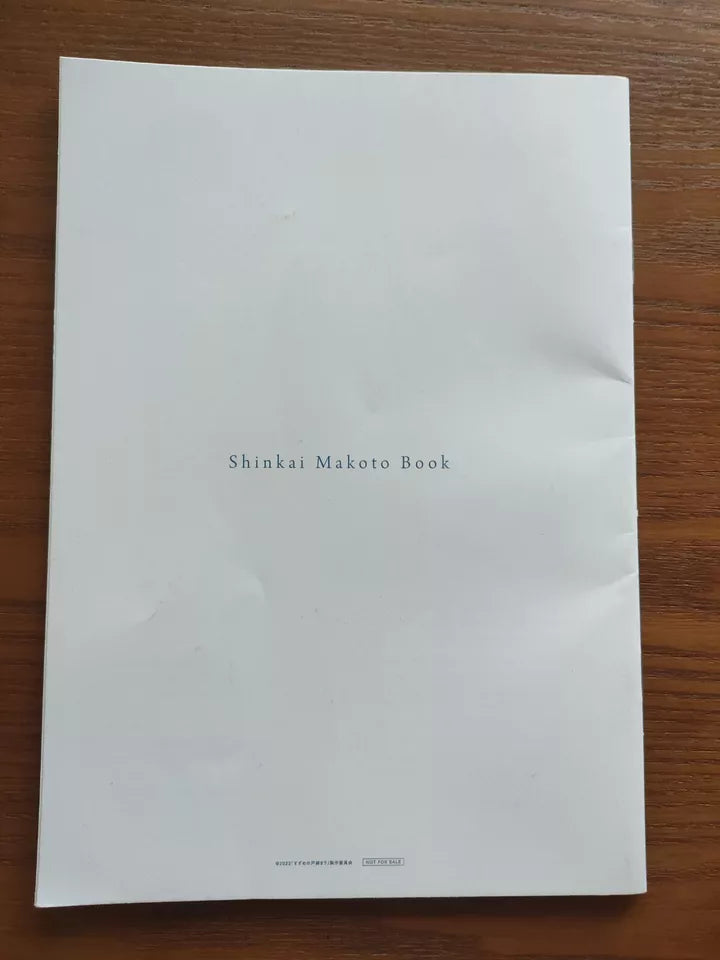 Suzume's Locking Up Japanese Anime Movie Program Pamphlet 2022 Makoto Shinkai