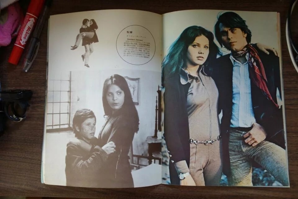 La Moglie Piú Bella Japanese Movie Program Pamphlet 1970 Ornella Muti