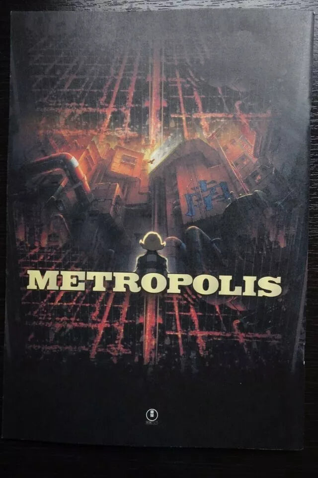 Metropolis Japanese Anime Movie Program Pamphlet 2001 Otomo Tezuka Rintaro