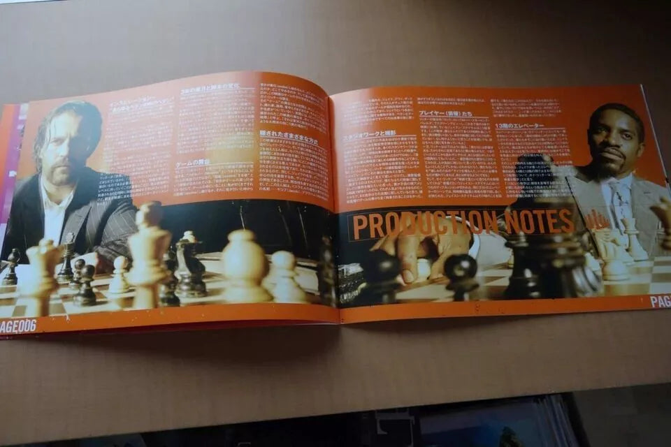 Revolver Japanese Movie Program Pamphlet 2005