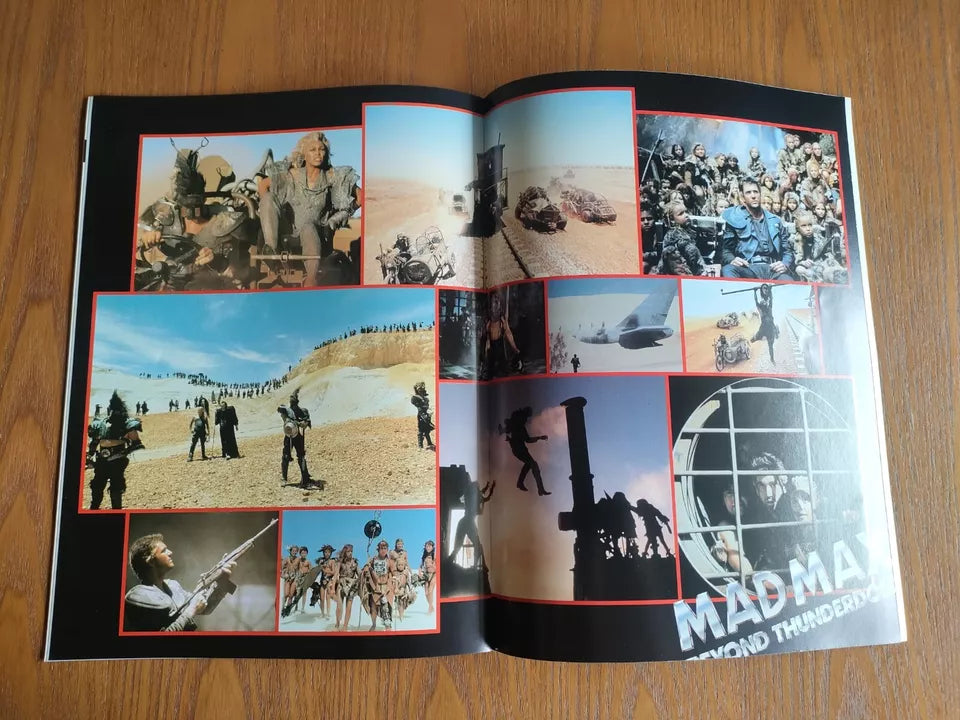 Mad Max Beyond Thunderdome Japanese Movie Program Pamphlet 1985