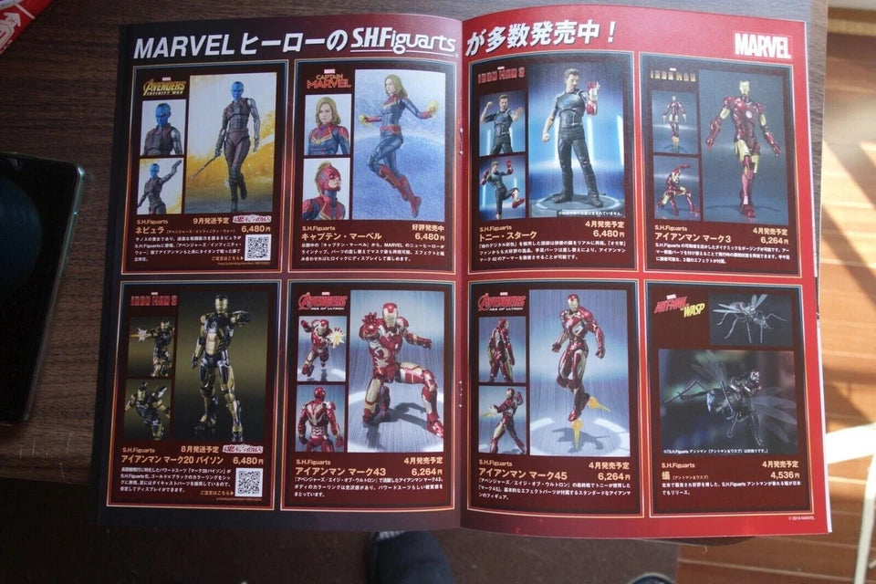 Avengers Endgame Japanese Chirashi Mini Ad-Flyer Poster 2019 Figure A4