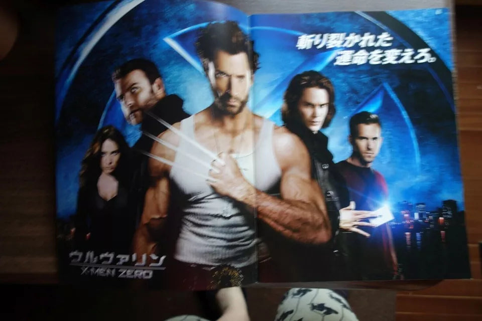X-Men Origins Wolverine Japanese Movie Program Pamphlet 2009