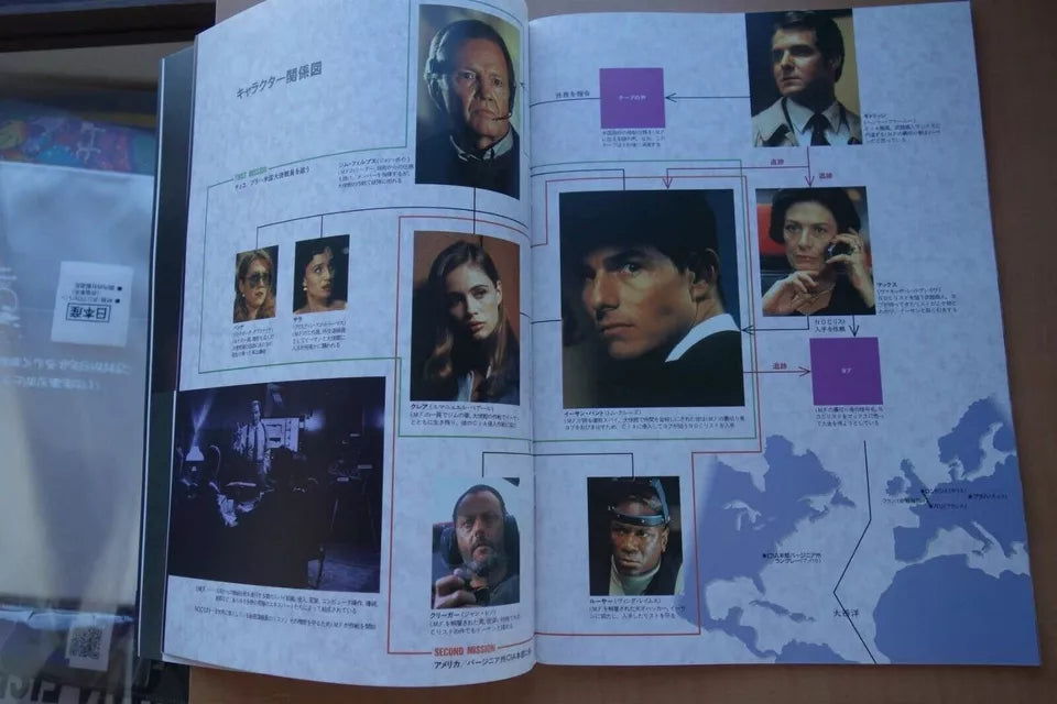 Mission Impossible Japanese Movie Program Pamphlet 1996