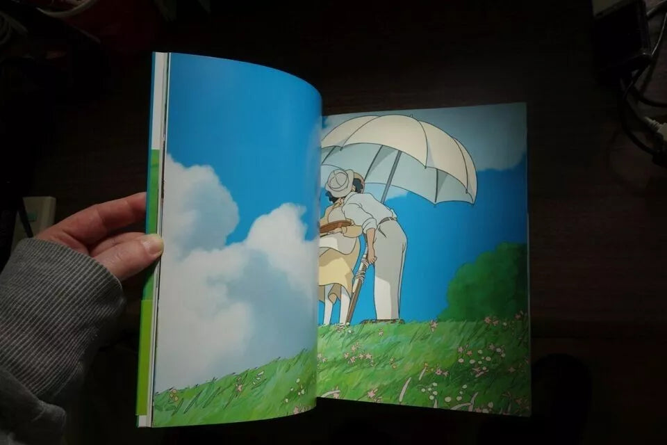 The Wind Rises Japanese Anime Movie Art Book Pamphlet 2013 Miyazaki Ghibli