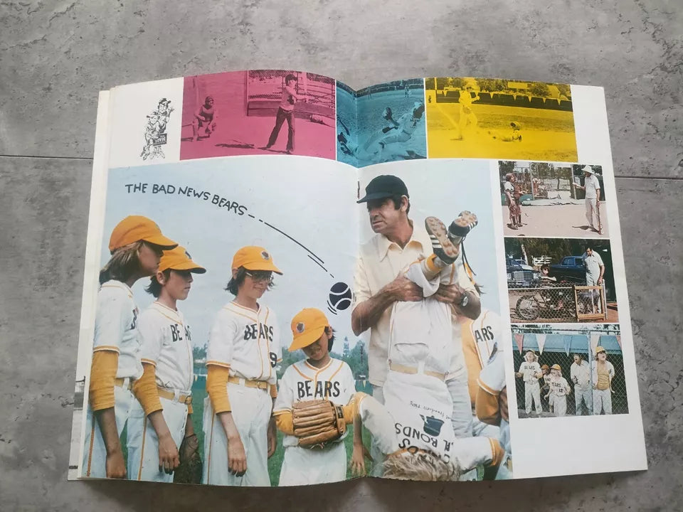 The Bad News Bears Japanese Movie Program Pamphlet 1976 Matthau