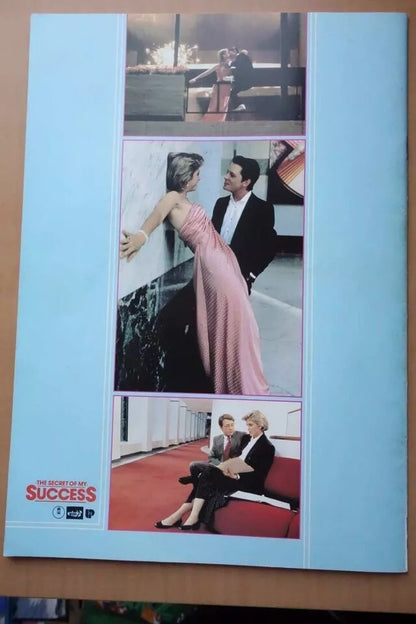 The Secret of My Success Japanese Movie Program Pamphlet 1987 Michael J. Fox