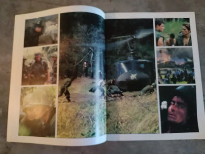 Platoon Japanese Movie Program Pamphlet 1986