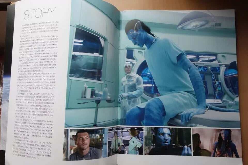 Avatar Japanese Movie Program Pamphlet 2009