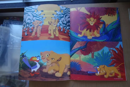 The Lion King Japanese Anime Movie Program Pamphlet 1994 Disney