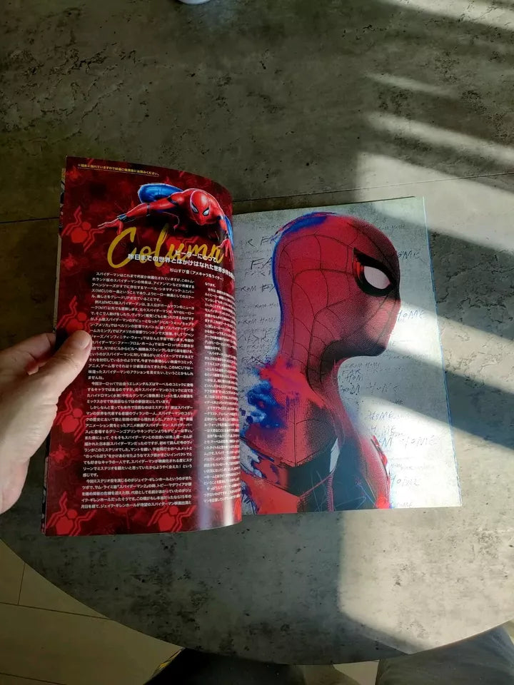 Spider-Man Far From Home Japanese Movie Program Pamphlet 2019
