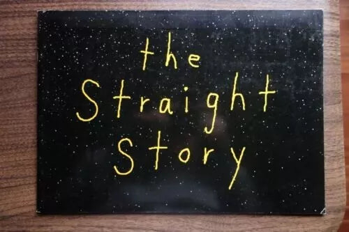 The Straight Story Japanese Film Movie Program Pamphlet 1999 David Lynch