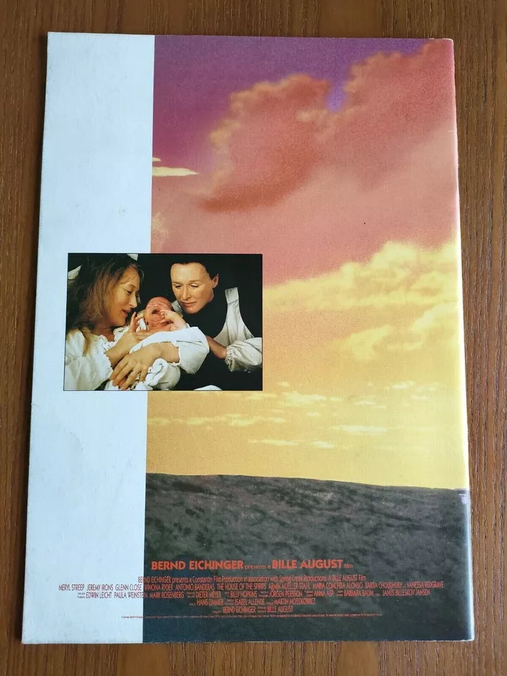 The House of The Spirits Japanese Movie Program Pamphlet 1993