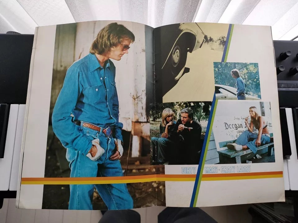 Dirty Mary Crazy Larry Japanese Movie Program Pamphlet 1974