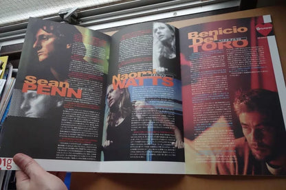 21 Grams Japanese Movie Program Pamphlet 2003