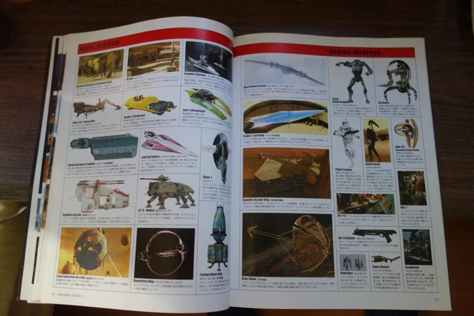 Star Wars 2 Attack of The Clones Japanese Movie Program Pamphlet 2002