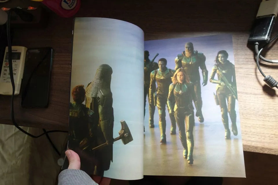 Captain Marvel Japanese Movie Program Pamphlet 2019