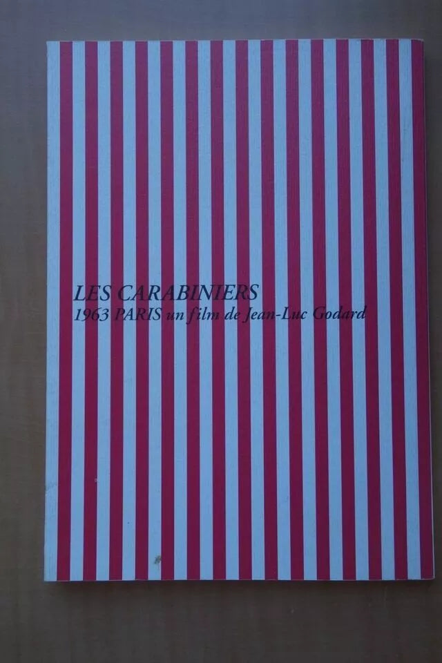 The Soldiers Les Carabiniers Japanese Movie Program Pamphlet 1963 Godard