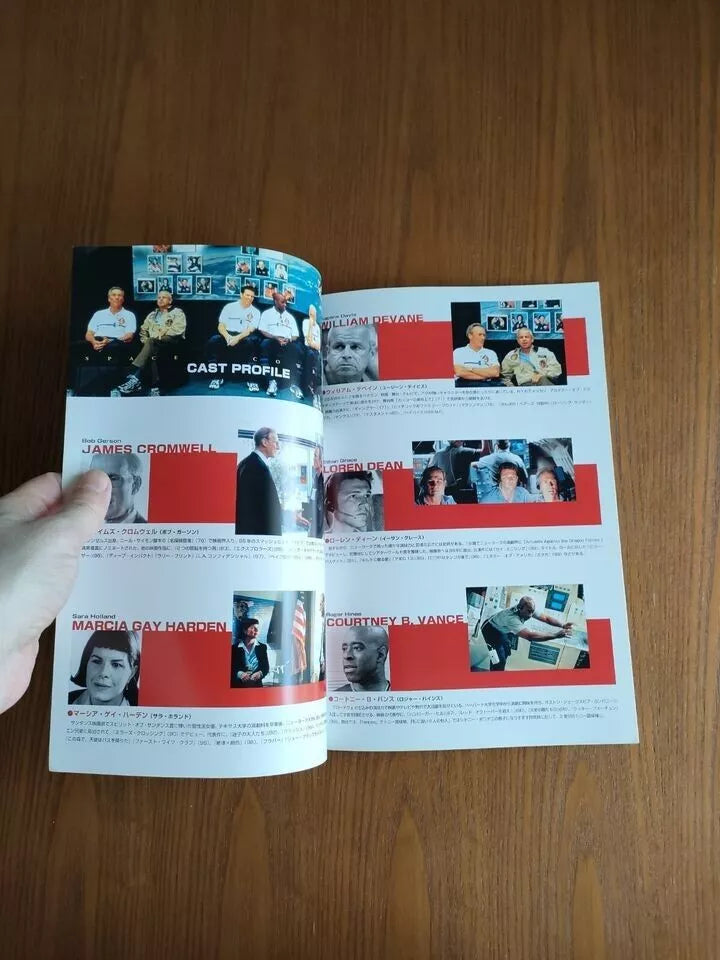 Space Cowboys Japanese Movie Program Pamphlet 2000