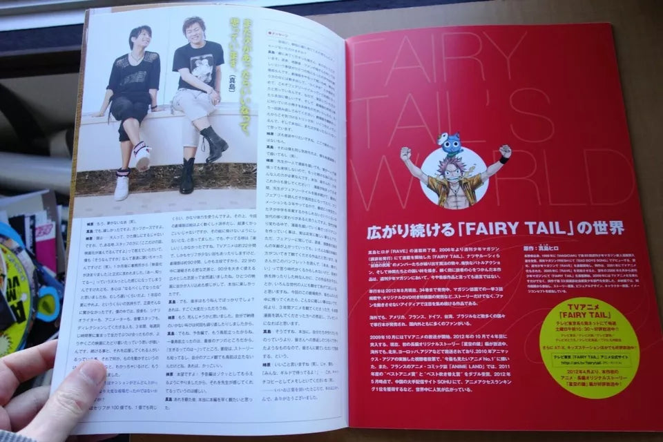 Fairy Tail Movie Japanese Movie Program Pamphlet 2012