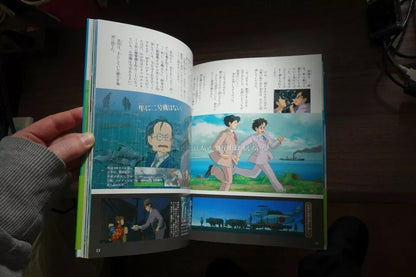 The Wind Rises Japanese Anime Movie Art Book Pamphlet 2013 Miyazaki Ghibli