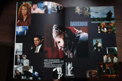Darkman Japanese Movie Program Pamphlet 1990 Sam Raimi