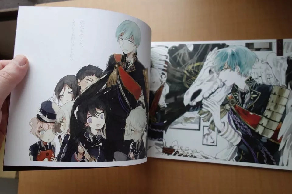 Touken Ranbu Japanese Anime Movie Program Pamphlet 2015 Illustration Book