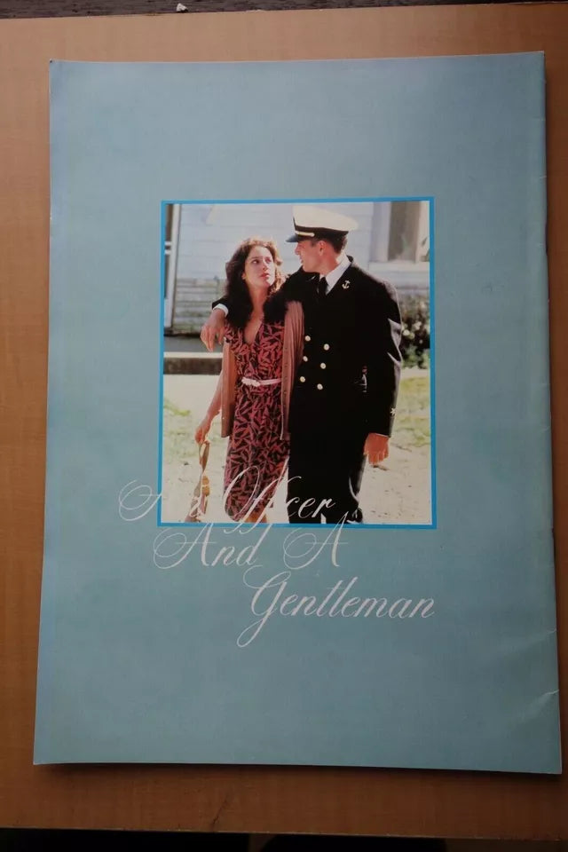 An Officer And A Gentleman Japanese Movie Program Pamphlet 1982