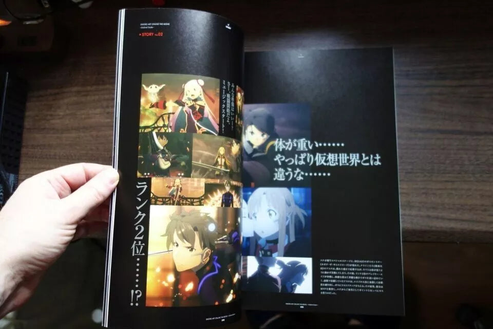 Sword Art Online Ordinal Scale Japanese Anime Movie Program Pamphlet 2017