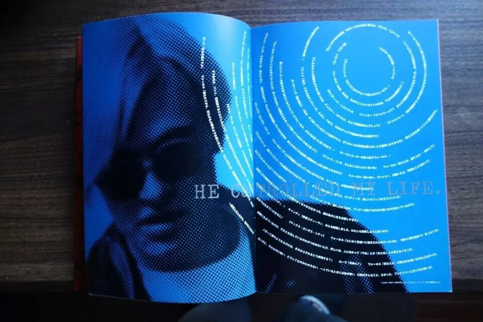 I Shot Andy Warhol Japanese Film Movie Program Pamphlet 1996
