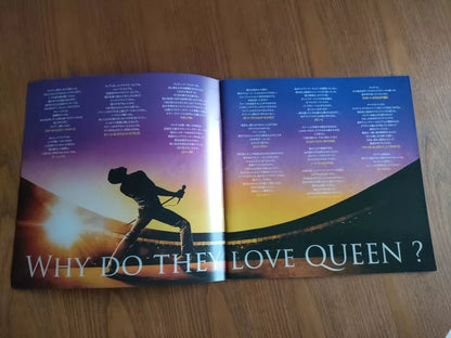 Bohemian Rhapsody Japanese Movie Program Pamphlet 2018 Queen