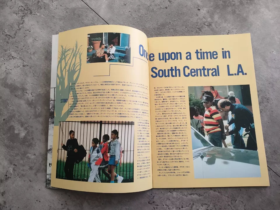 Boyz n The hood Japanese Movie Program Pamphlet 1991
