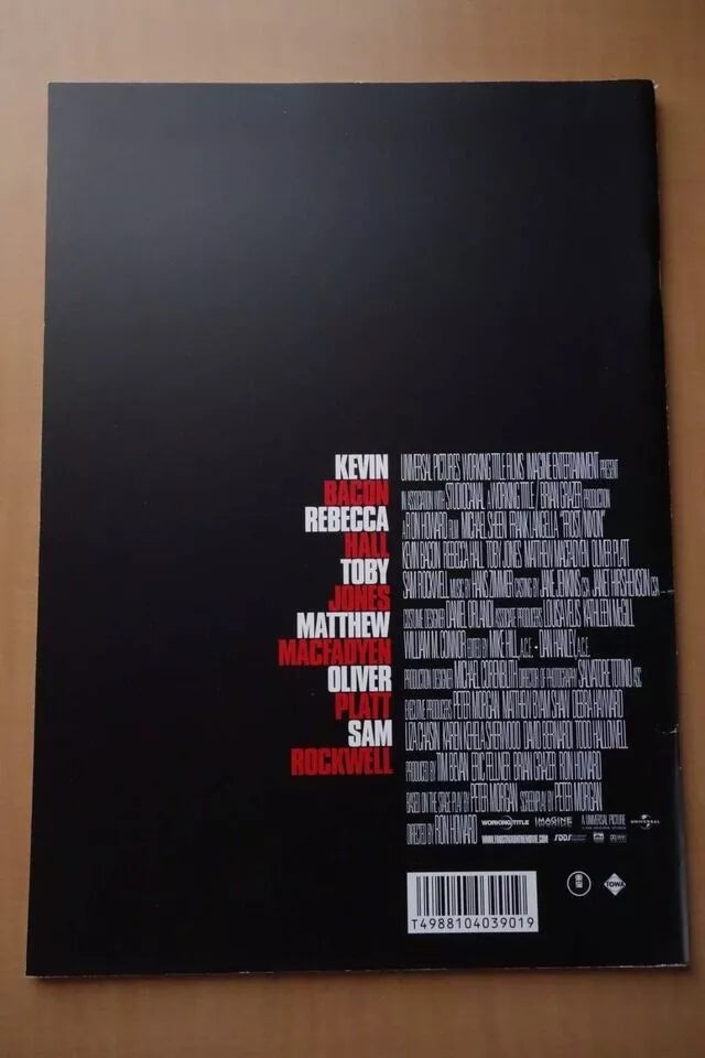 Frost Nixon Japanese Movie Program Pamphlet 2008