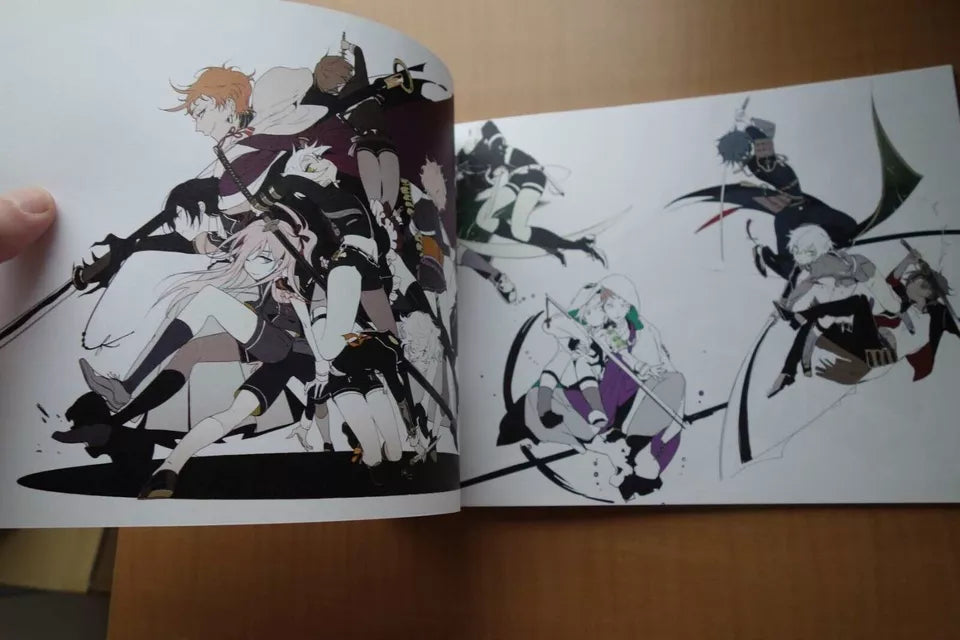 Touken Ranbu Japanese Anime Movie Program Pamphlet 2015 Illustration Book
