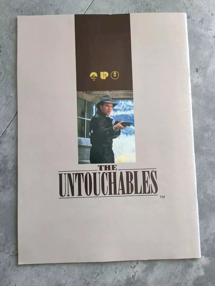 The Untouchables Japanese Movie Program Pamphlet 1987