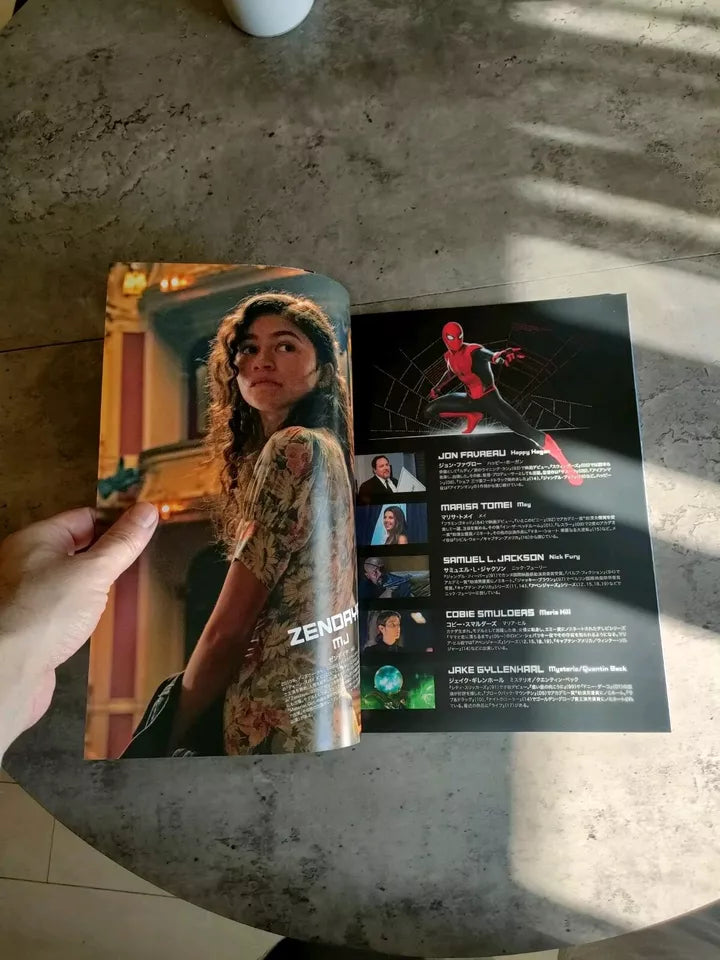 Spider-Man Far From Home Japanese Movie Program Pamphlet 2019