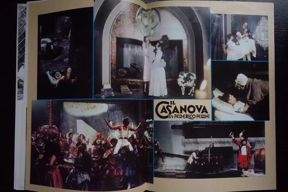 Fellini's Casanova Japanese Movie Program Pamphlet 1976