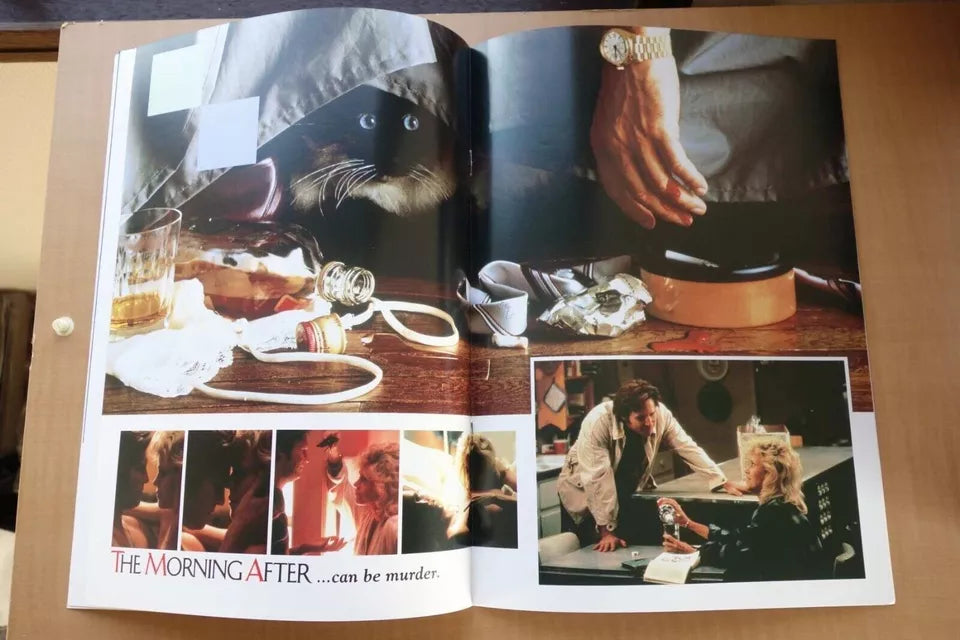 The Morning After Japanese Movie Program Pamphlet 1986