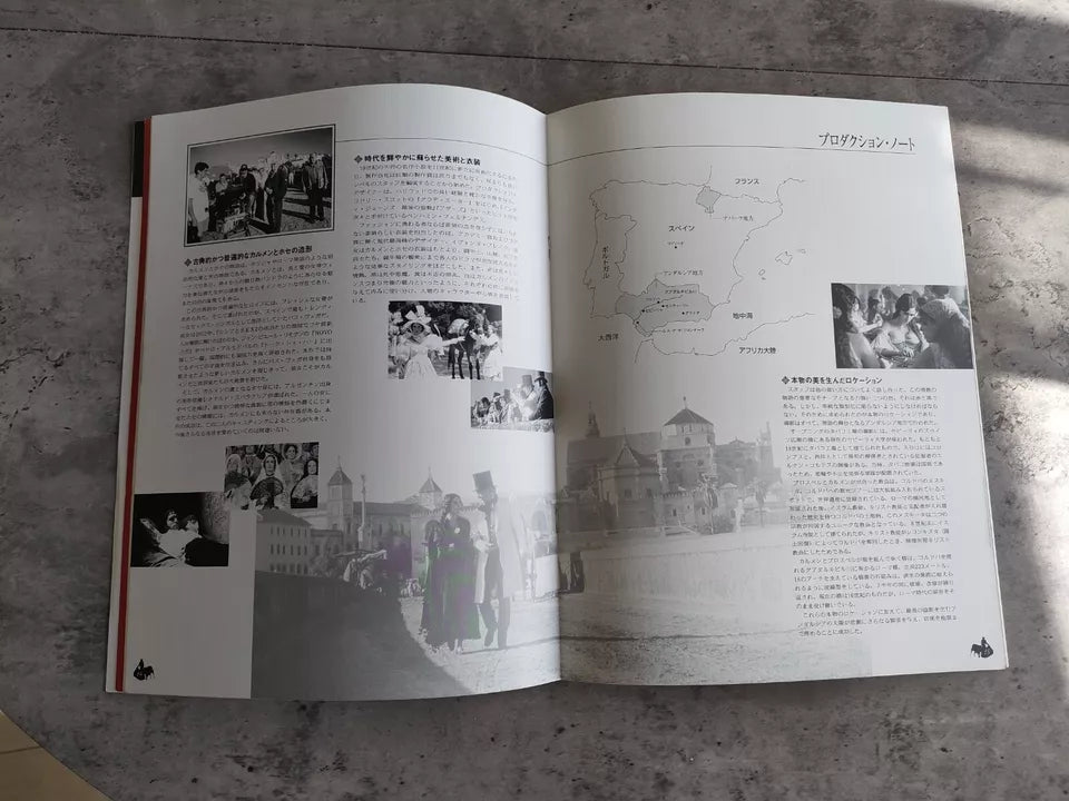 Carmen Japanese Movie Program Pamphlet 2003