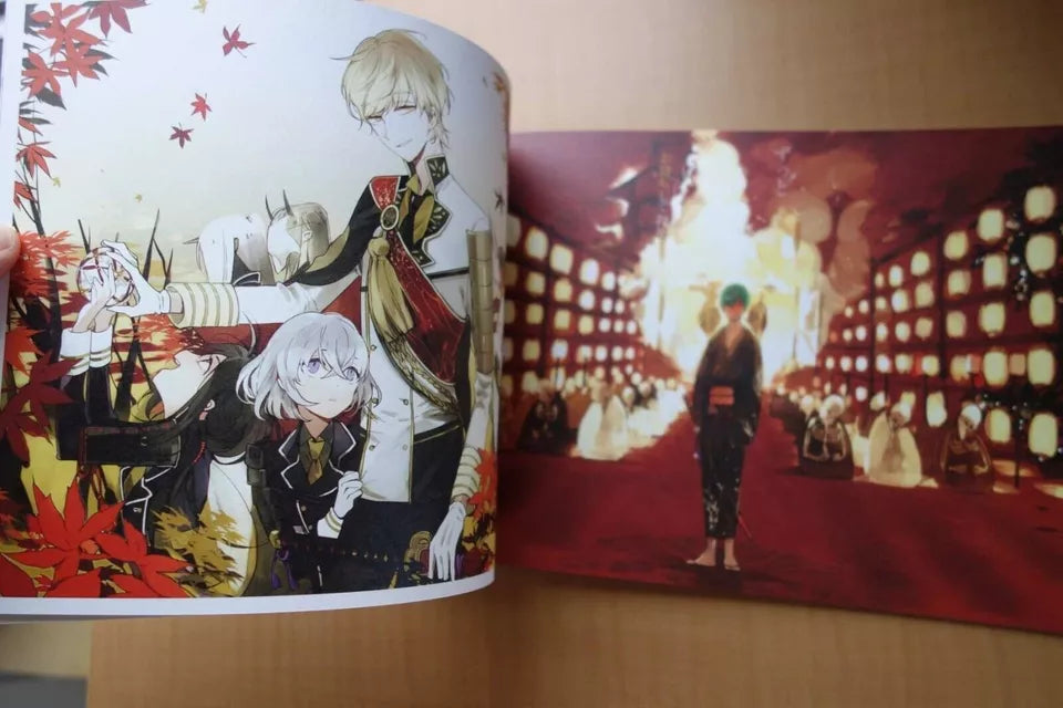 Touken Ranbu Japanese Anime Movie Program Pamphlet 2015 Illustration Book