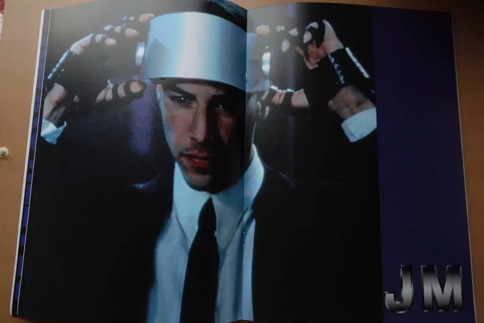 Johnny Mnemonic Japanese Movie Program Pamphlet 1995