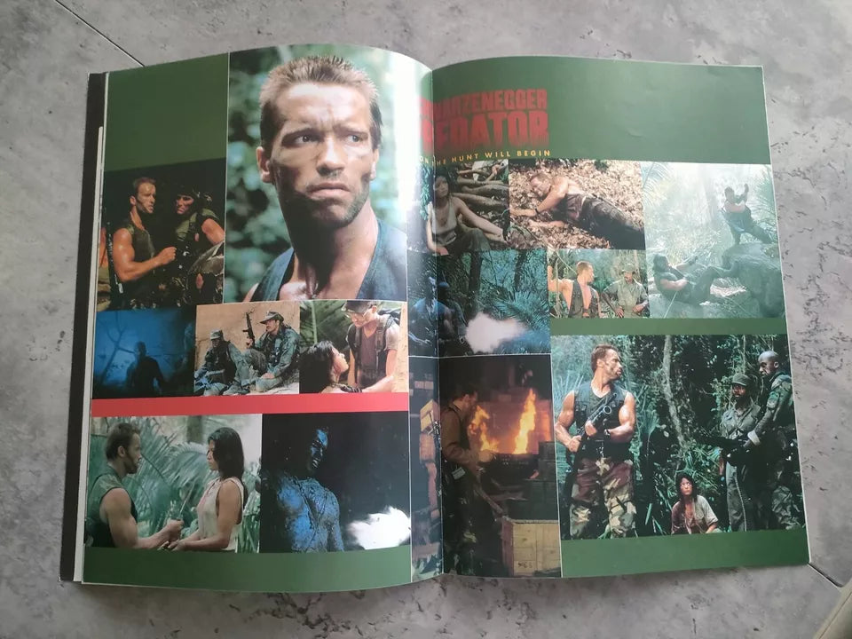 Predator Japanese Movie Program Pamphlet 1987