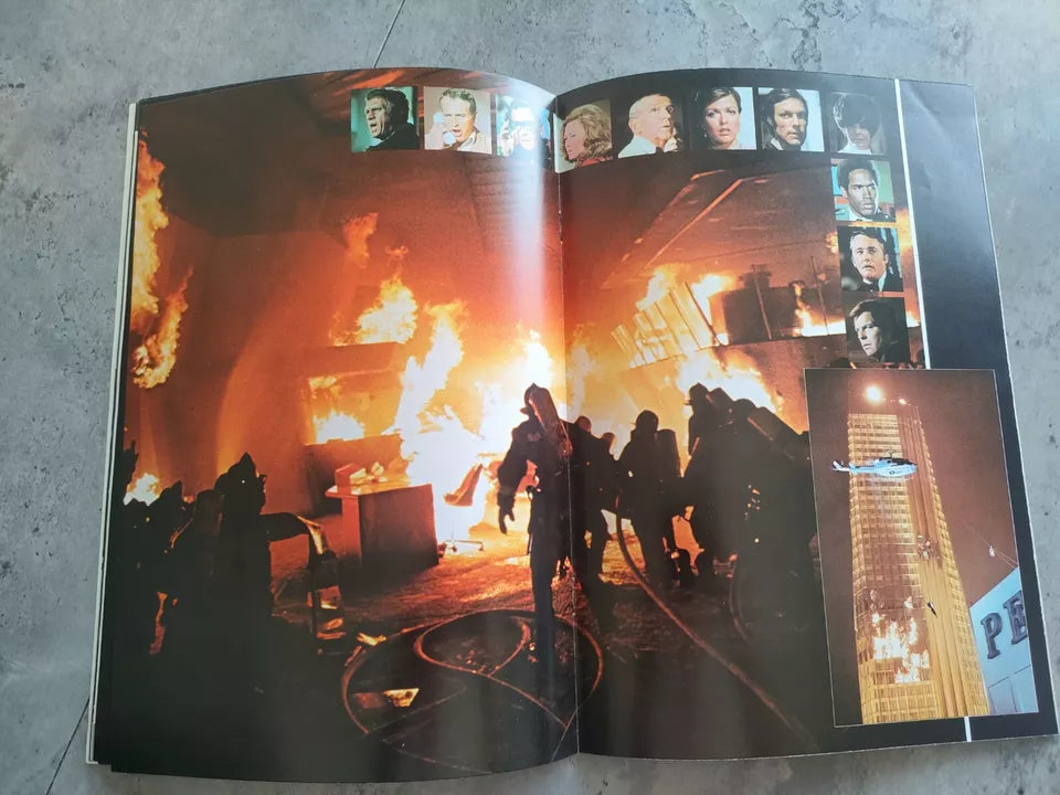 The Towering Inferno Japanese Movie Program Pamphlet 1974