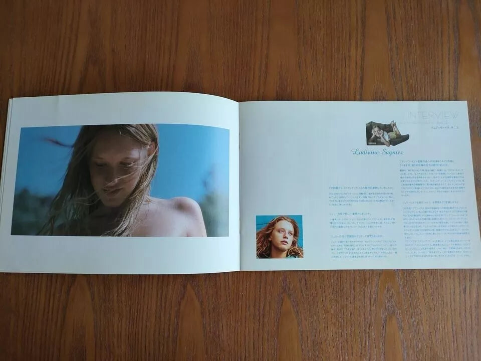 Swimming Pool Japanese Movie Program Pamphlet 2003